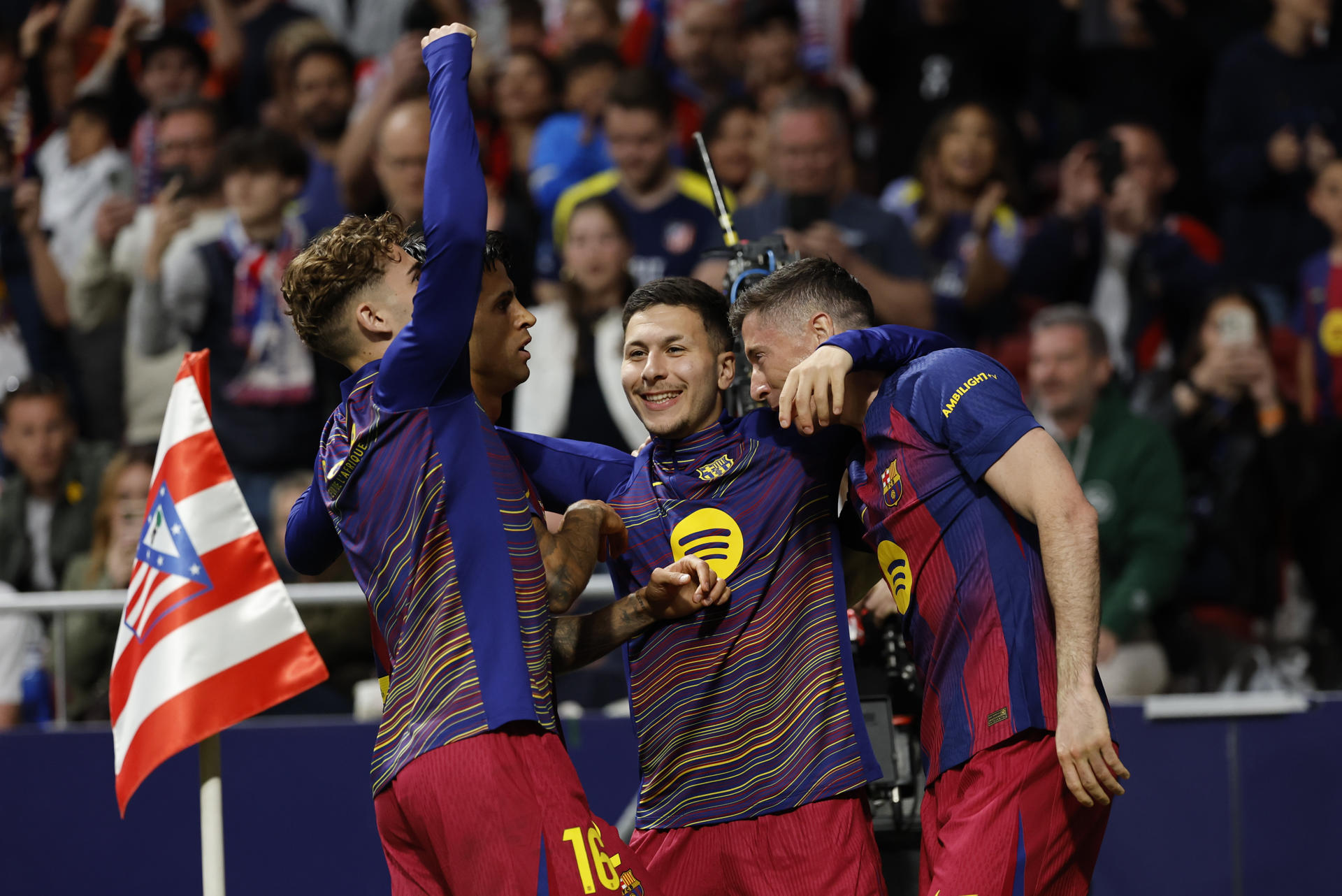 El Barcelona derrotó al Atlético de Madrid y dio un paso para ...