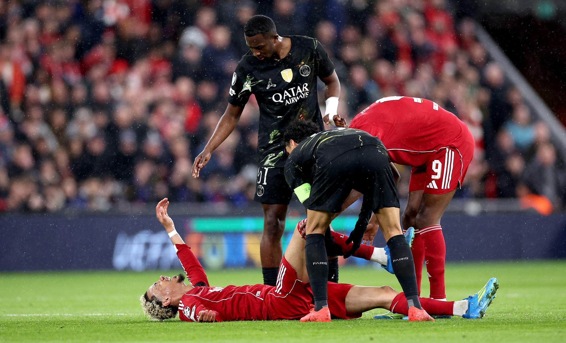 El francés salió lesionado en el último partido frente al PSG - FDP Radio